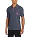 adidas Golf Men's Climalite Angular Heather Pocket Jersey Polo