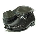 New Bruno Magli Mens Black Malazu Dress Shoes Loafers at Bruno Magli