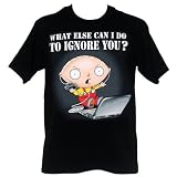 Family Guy Stewie What Else Can I Do to Ignore You Mens T-Shirt