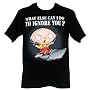 Family Guy Stewie What Else Can I Do to Ignore You Mens T-Shirt