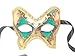 Green Music Farfallina Asso Venetian Mask