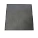 Rubber-Cal Eco-Sport Interlocking Recycled Rubber Floor Tile - Coal in Color - 1" x 24" x 24" - 6 pins included