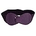 Ladies 8-shaped Faux Leahter Buckle Elastic Purple Cinch Belt
