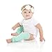 juDanzy 4-pack Organic baby & toddler leg warmers gift set for boys & girls (One Size (12 pounds to 10 years), Classy Girl)