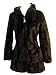 Ooh La La Black Faux Fur Hooded Coat