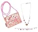 Disney Princess Sequin Purse With Bracelet & Necklace