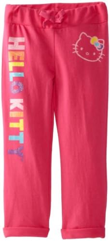Hello Kitty Girls 2-6X Roll-Up Cuff Sweat Pants