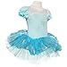 Girls Elegant Snowflake Princess School Ballet Dance Wear Party Dress