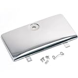 Kentrol Stainless Steel Glove Box Door Use With OE Key Lock 1972-1986 Jeep CJ5, CJ6,... 