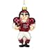 Texas Longhorns 4 Glass Caucasian Football Player