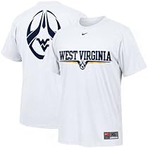 Nike West Virginia Mountaineers White Team Issue T-shirt