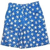 Boys Blue Starfish Printed Swim Trunks