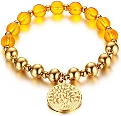 BABYHE_Stainless steel, the wishing tree, tag bracelet, jewelry