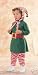 LIL ELF CHRISTMAS COSTUME CHILD SZ 2-4