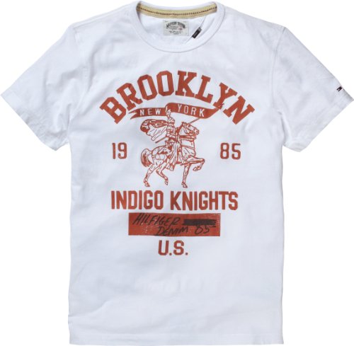 Hilfiger Denim Herren Freek cn tee s/s 1957809871, Gr. XL (CLASSIC WHITE 100) Preisvergleich