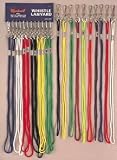 20 Black Nylon Neck Lanyard