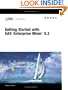 Getting Started With SAS Enterprise Miner 5.2