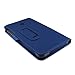 Infiland Folio Leather Case Fit Stand Cover For ASUS MeMO Pad 7 ME170CX 7-Inch Tablet / ASUS MeMO Pad 7 ME70CX 7-Inch / ASUS MeMO Pad 7 ME170C 7-Inch / ASUS Fonepad 7 FE170CG Tablet, Navy
