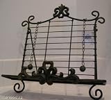 41Amm15a9xL. SL160  Worn Antique Green Cookbook Stand Book Holder Easel