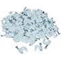 Cable-Clip White RG6 (100 pieces per bag)