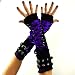 Poizen Armstulpen ORCHID black/purple