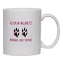 ALASKAN MALAMUTE WOMAN'S BEST FRIEND Mug for Coffee / Hot Beverage 11 oz. BLACK