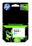 HP 564XL Cyan Ink Cartridge in Retail Packaging