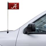 Alabama Crimson Tide Crimson Car Antenna Flag