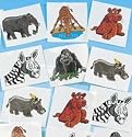 Animal Temporary Tattoos (144/PKG)