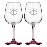 Minnesota Twins Wine Glass Set