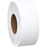 Scott 1000 Jumbo Roll JR. Commercial Toilet Paper (03148), 2-PLY, White, 4 Rolls / Convenience Case, 1000' / Roll