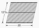 Amberlight Broilmaster Porcelain Wire Cooking Grid