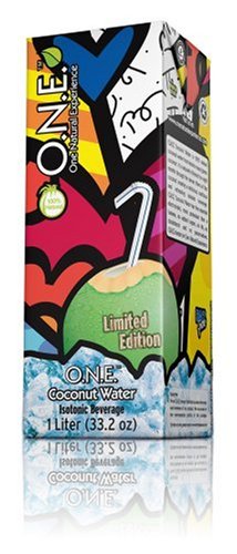 O.N.E. Coconut Water, 1-Liter  Aseptic Containers (Pack of 6)