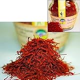 IMAGE OF Spanish Saffron 14 Gram Jar Packaged in Castilla-La Mancha 230+ Color Rated