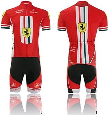 qinxi The Scorpion Castelli Ferrari Short Sleeved Riding Suit Breathable Quick Dry Cycling Wear Short Sleeved