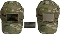 Special Force Tactical CAP HAT w/US Flag Patch MultiCam