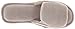 Dearfoams Women's Scuff Slipper,Pewter,Large/9-10 M US