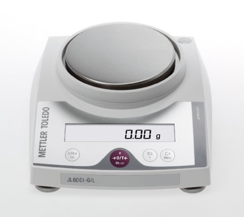 Mettler Toledo JL6001-GLA01 Gram Scale - Legal for Trade - Gram - Ounce - DWT - Jewelry Scale - 6100 gram Capacity - 01 gr Readability with RS232 Interface INCLUDED