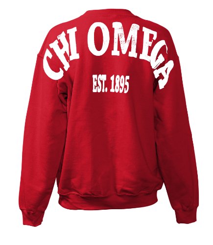 Chi Omega Stadium Sweatshirt