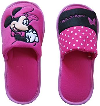 Disney Minnie Mouse Slippers 10" x 3.5"