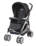 Peg-Perego 2011 Pliko P3 Compact Stroller, Pois Black