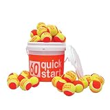 "Quick Start 60" - 36 Orange Transition Tennis Balls w/Bucket.