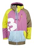 Bench Herren Funktionsjacke BLOCK, mulberry, XXL