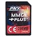 PNY P-MMCPLUS256-BX 256MB MMCplus Memory Card