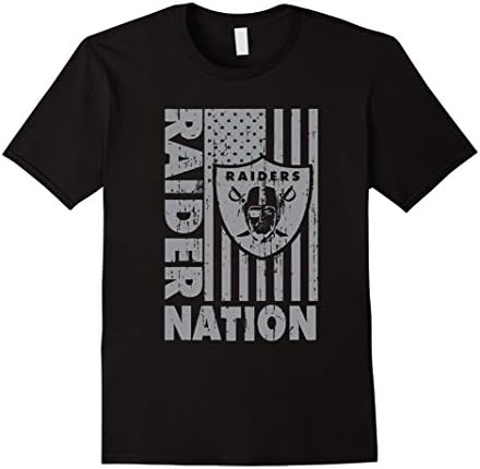 Men's True Head Men's Raider Nation T-Shirt Large Black