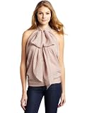 Robbi & Nikki Women's Draped Bow-Tie Top