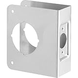 Prime-Line Products U 9553 Door Reinforce 1-3/4-Inch Thick by 2-3/8-Inch Backset 2-1/8-Inch Bore, Stainless Steel, Recessed