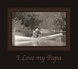 Gifts:Havoc Gifts I Love My Papa Engraved Photo Frame