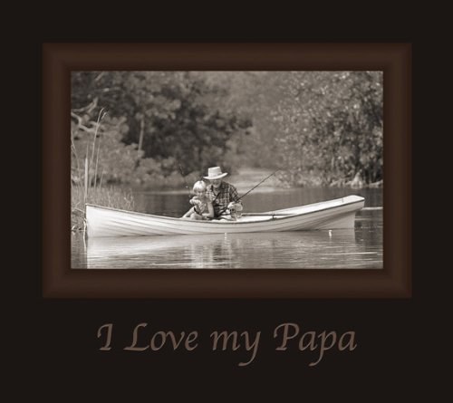 Gifts:Havoc Gifts I Love My Papa Engraved Photo Frame Images