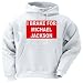 I BRAKE FOR MICHAEL JACKSON Adult Hooded Sweatshirt (Hoodie / Hoody) Various Colors